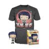 Figurines Pop MY HERO ACADEMIA - Bobble Head POP N°1208 - Jiro w/ Mic + T-shirt (XL)