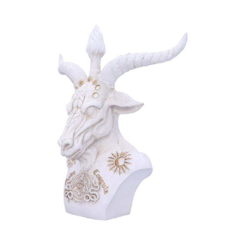 Baphomet White Bust