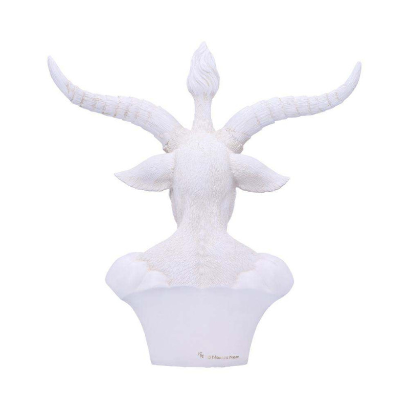 Baphomet White Bust