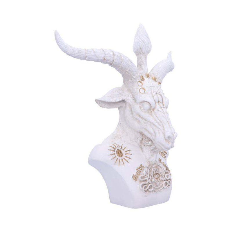 Baphomet White Bust