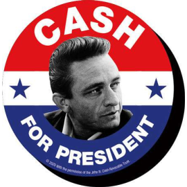  Johnny Cash President Magnet