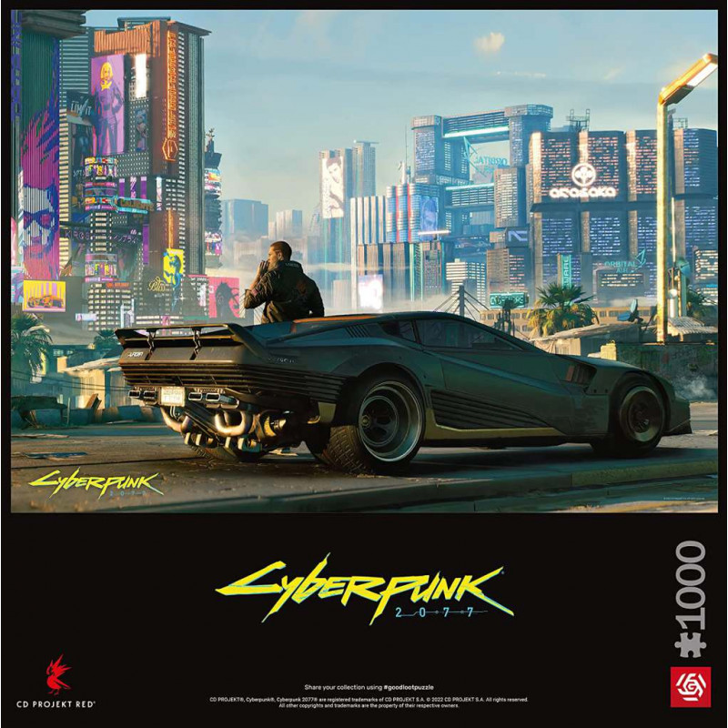 Cyberpunk 2077-Mercenary 1000 Pcs Puzzle