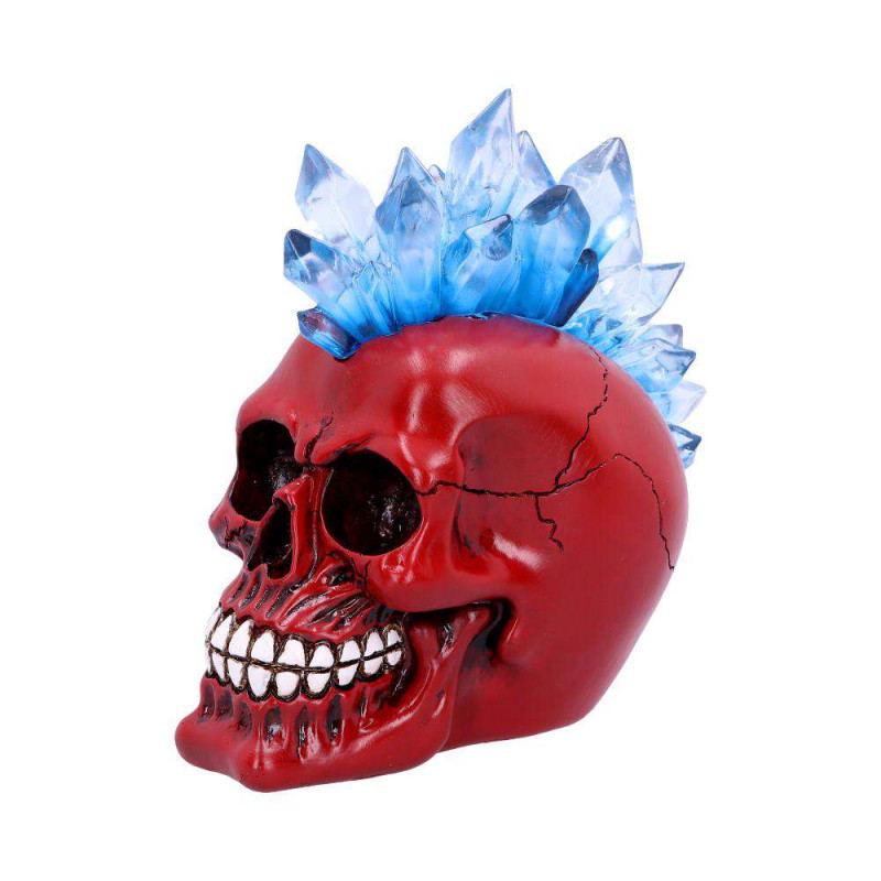 Skull Crystal Led Hawk Red