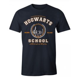  HARRY POTTER - Ecole de Poudlard - T-Shirt Homme 