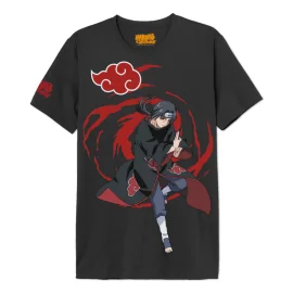 NARUTO SHIPPUDEN - Itashi Akatsuki - T-Shirt Oversize Homme 