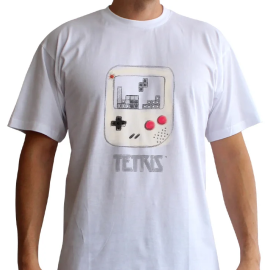  TETRIS - T-Shirt GameBoy - White 