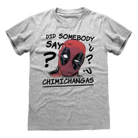 MARVEL - T-Shirt Deadpool - Chimichangas 