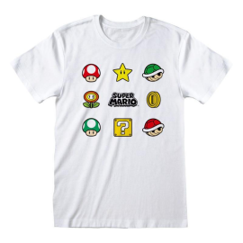  SUPER MARIO - Items - T-Shirt Unisex (XXL)
