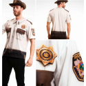 T-Shirt COSPLAY Theme WALKING DEAD - Sheriff 