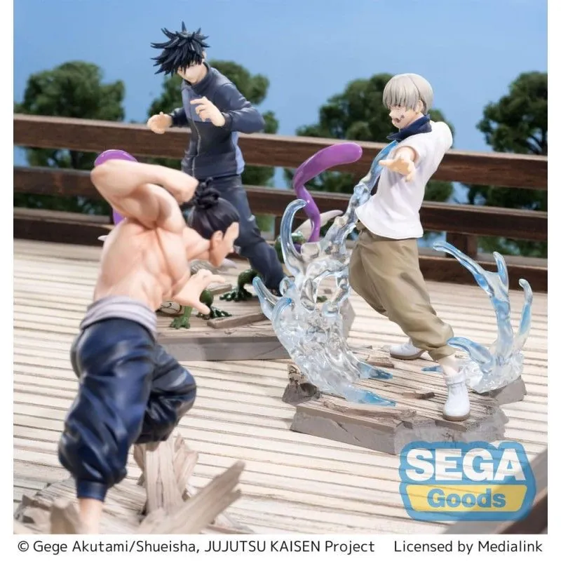 Jujutsu Kaisen Pack Todo & Inumaki & Fushiguro Luminasta Figure