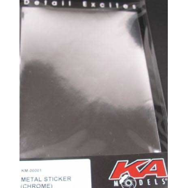 METAL STICKER CHROME