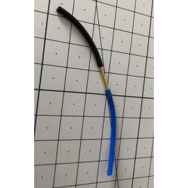 SILICONE TUBE 200MM / 2MM BLUE