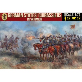  Figurine German State’s Cuirassiers in Skirmish 1:72