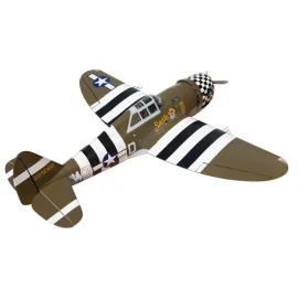 Avion thermique radiocommandé P-47G SNAFU 10-15cc ARF "Sans train d'atterrissage"