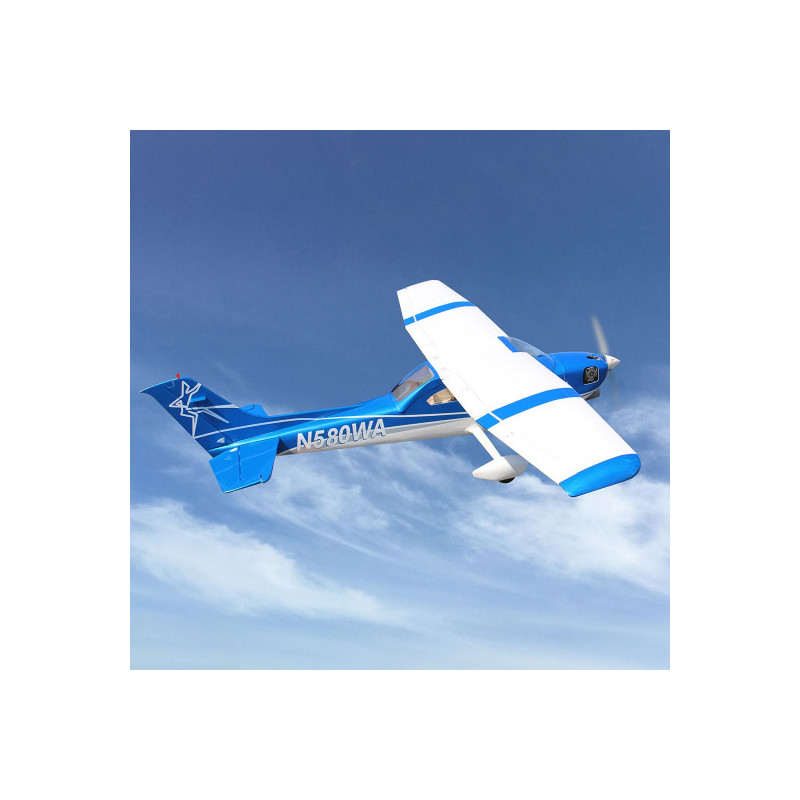 RC : Radiocommande Avion thermique radiocommandé Cessna Skylane T 182 46-55 BLEU ARF
