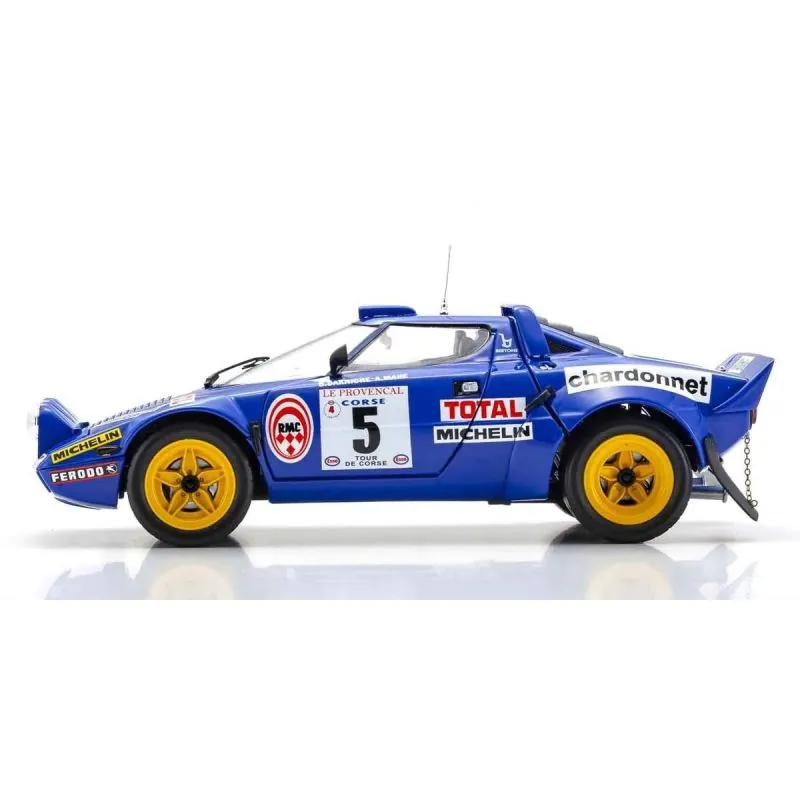 Kyosho 1:18 Lancia Stratos HF B.Darniche Tour de Corse 1976 Nr.5