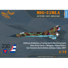 Maquette avion MiG-23ML/MLA Flogger-G Advanced kit