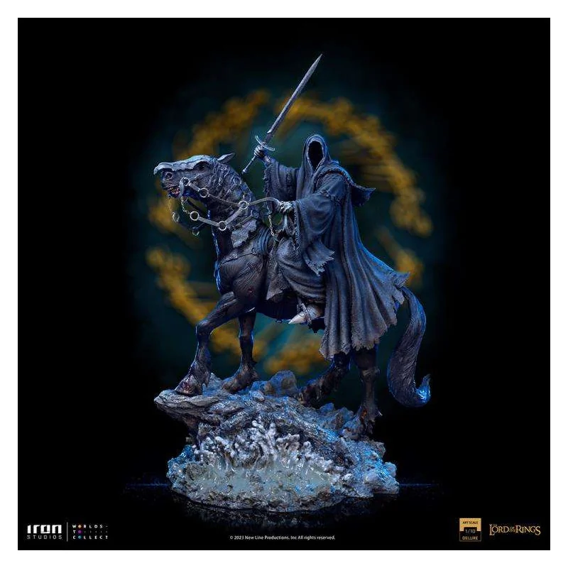 Lord Of The Ring Nazgul On Horse 1/10 Dlx Statue