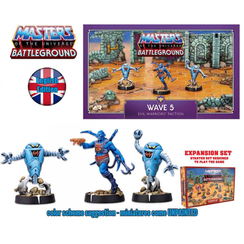 Masters of The Universe: Battleground - Wave 5 - Evil Warriors Faction - English Edition