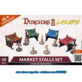 Dungeos & Lasers - Market Stall Set