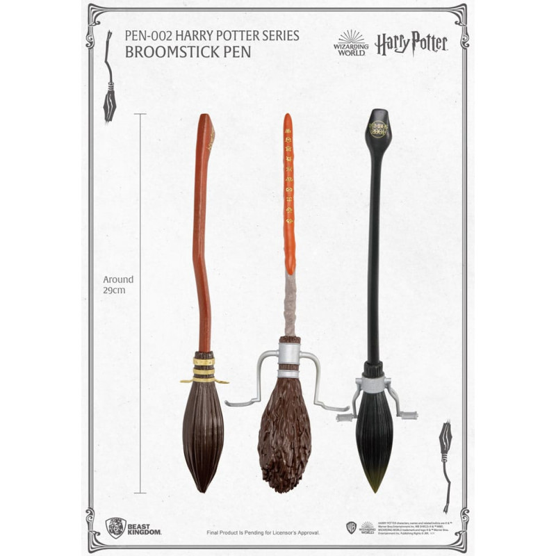 Papeterie Beast kingdom toys Harry Potter stylo à bille balai