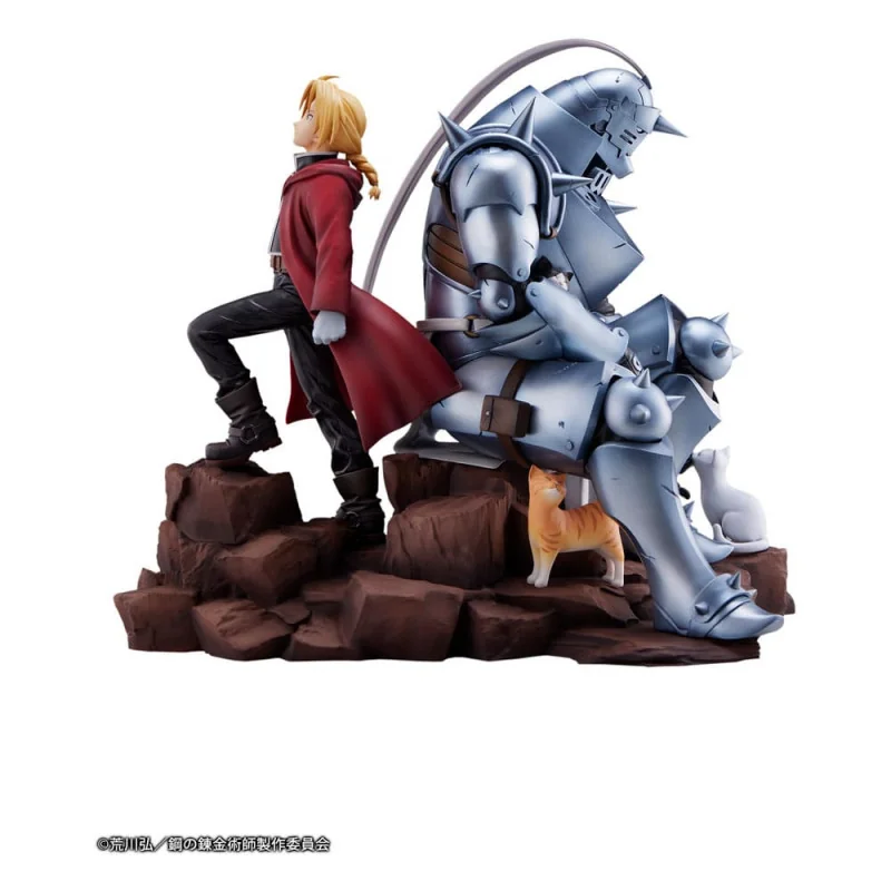 Fullmetal Alchemist: Brotherhood Edward Elric & Alphonse Elric Brothers 24 cm