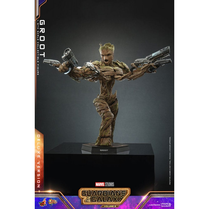 Les Gardiens de la Galaxie Vol. 3 Movie Masterpiece 1/6 Groot (Deluxe Version) 32 cm