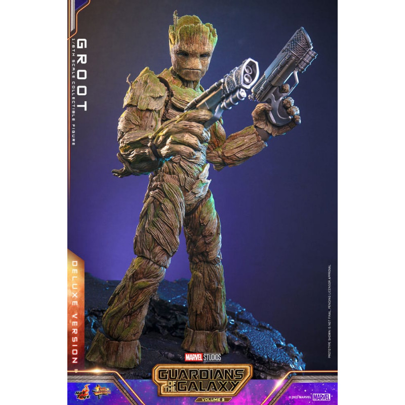 Les Gardiens de la Galaxie Vol. 3 Movie Masterpiece 1/6 Groot (Deluxe Version) 32 cm