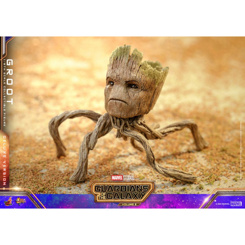 Les Gardiens de la Galaxie Figurine Groot Surf sur Savon - Boutique Kafée  Dragon