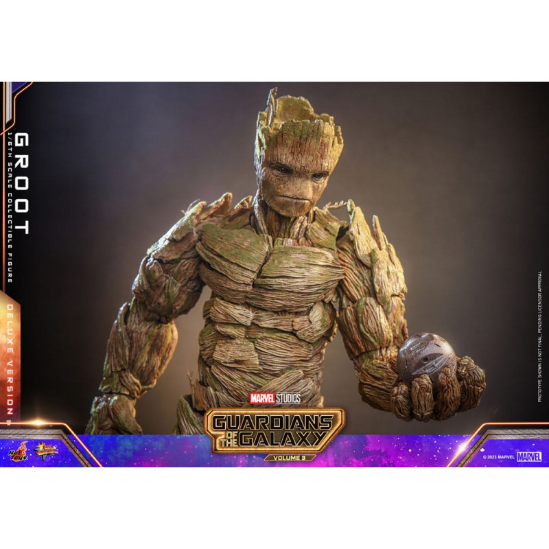 Les Gardiens de la Galaxie Vol. 3 Movie Masterpiece 1/6 Groot (Deluxe Version) 32 cm