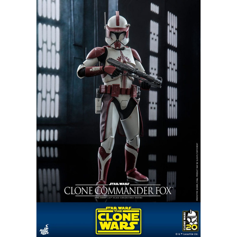 Star Wars: The Clone Wars 1/6 Clone Commander Fox 30 cm