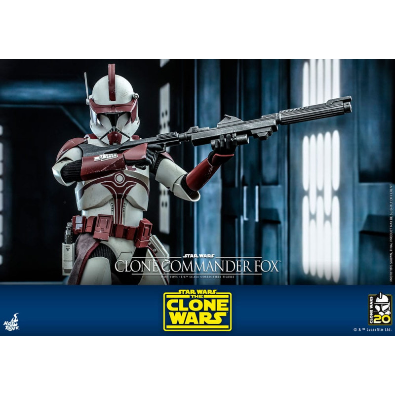 Star Wars: The Clone Wars 1/6 Clone Commander Fox 30 cm