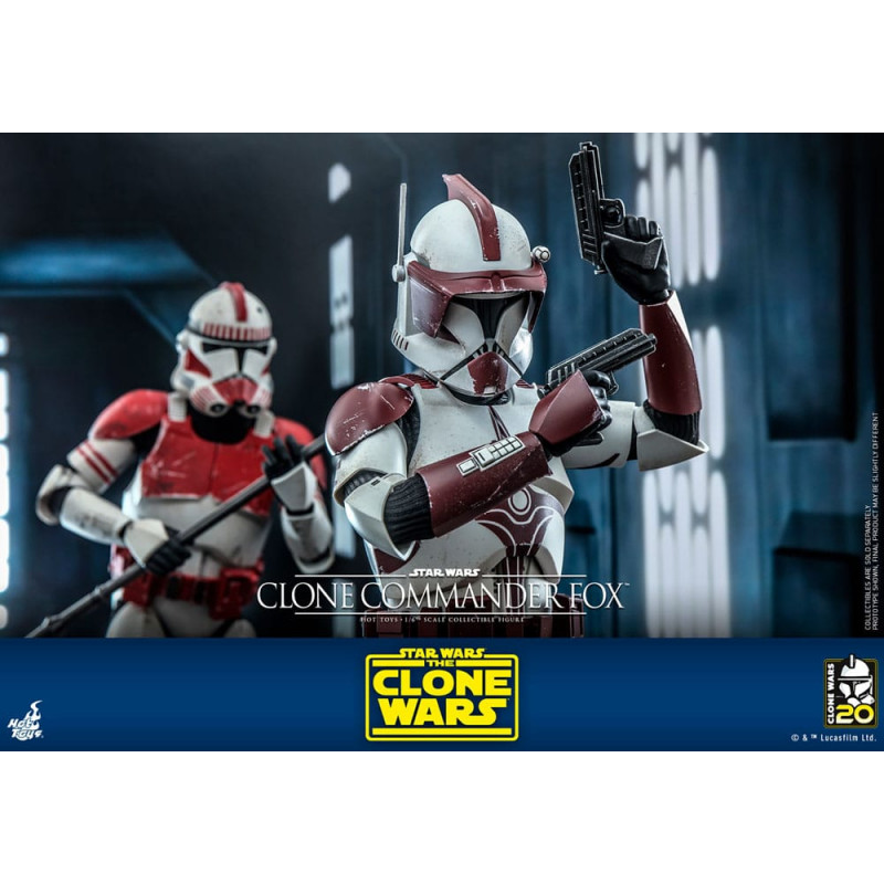 Star Wars: The Clone Wars 1/6 Clone Commander Fox 30 cm