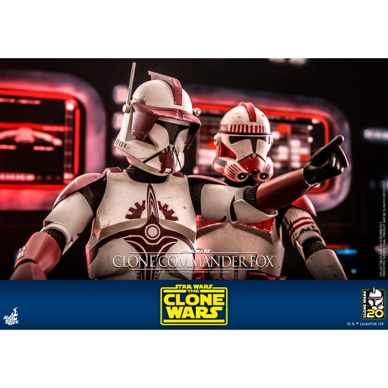 Star Wars: The Clone Wars 1/6 Clone Commander Fox 30 cm