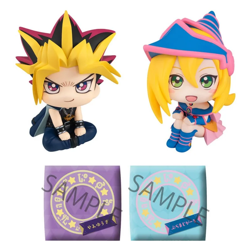 Yu-Gi-Oh! Duel Monsters statuettes Look Up Yami Yugi & Dark Magician Girl Set 11 cm