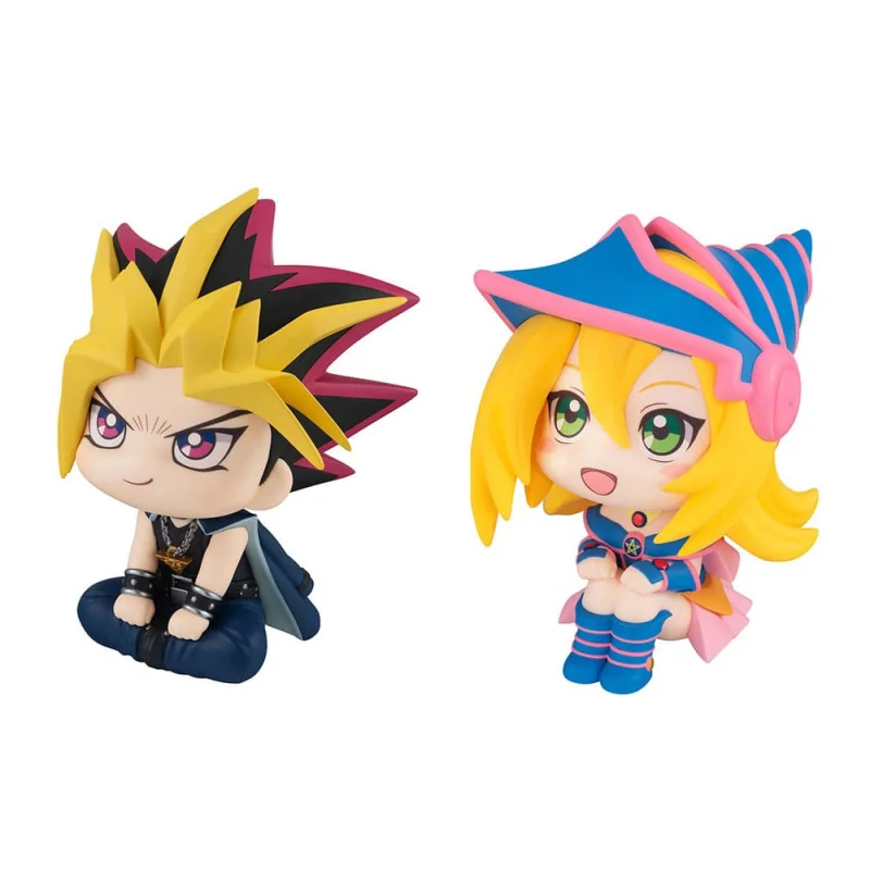 Yu-Gi-Oh! Duel Monsters statuettes Look Up Yami Yugi & Dark Magician Girl Set 11 cm