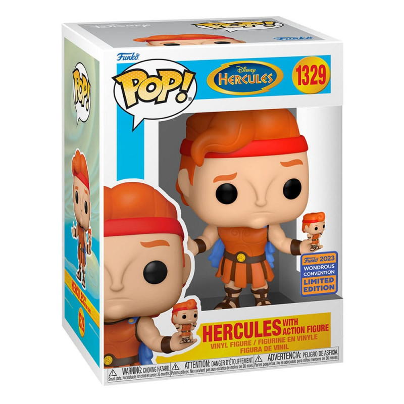 Hercule POP! Disney Vinyl ercules w/ Action Figure 9 cm