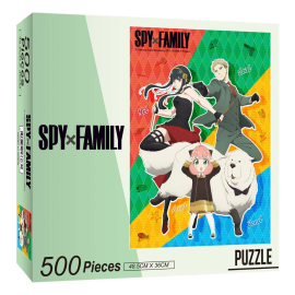  Spy x Family Puzzle The Forgers 3 (500 pièces)