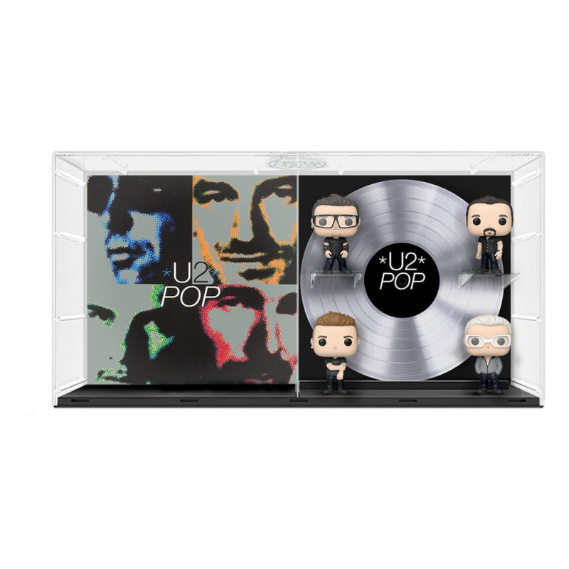 U2 pack 4 figurines POP! Albums DLX Vinyl POP 9 cm