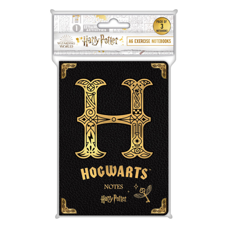 Papeterie Blue sky studios Harry Potter bloc-notes A6 Hogwarts Shield  (carton