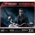 Terminator 2 : Le Jugement dernier 1/4 T-800 on Motorcycle Signature Edition Sideshow Exclusive 50 cm