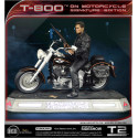 Terminator 2 : Le Jugement dernier 1/4 T-800 on Motorcycle Signature Edition Sideshow Exclusive 50 cm