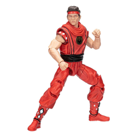 Figurine articulée Power Rangers x Cobra Kai Lightning Collection Morphed Miguel Diaz Red Eagle Ranger 15 cm