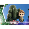 What If...? figurines Cosbaby (S) Hydra Stomper & Steve Rogers 10 cm