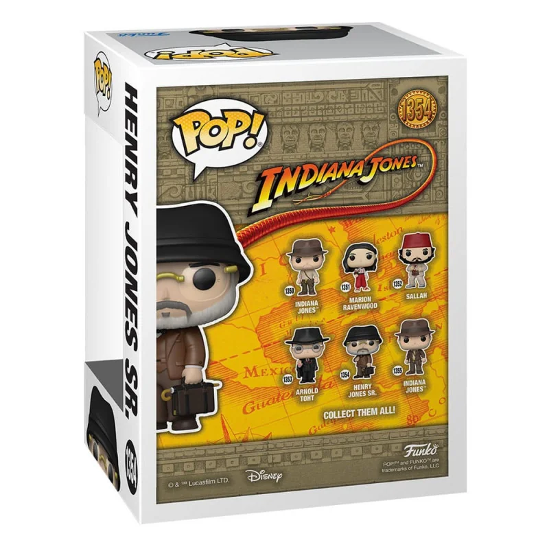 Indiana Jones POP! Movies Vinyl Henry Jones Sr 9 cm