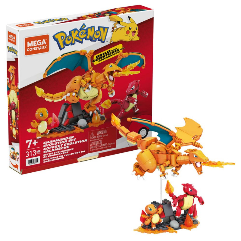 Maquette Mattel Pokémon jeu de construction Mega Construx Dracolos