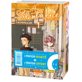 A silent voice - pack découverte tomes 1 et 2