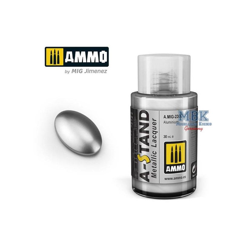 A-STAND Aluminium - 30ml Enamel Paint for airbrush