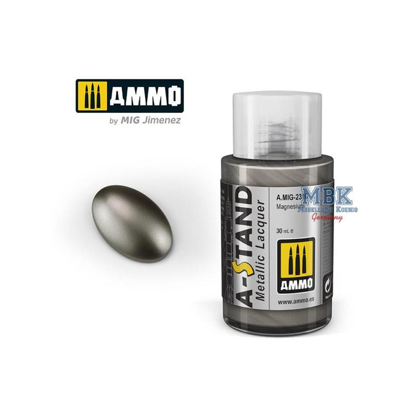 A-STAND Magnesium - 30ml Enamel Paint for airbrush