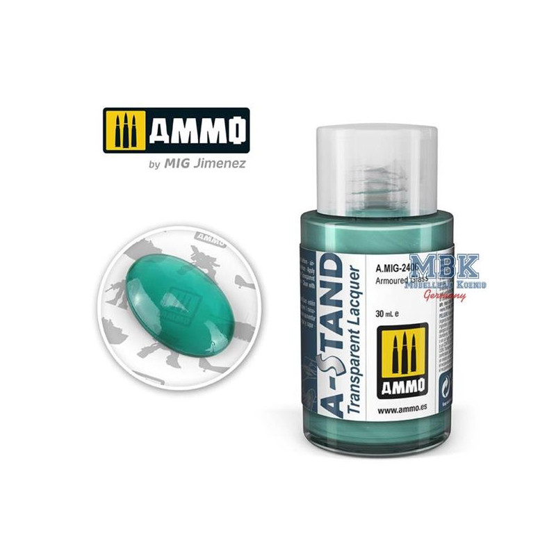 A-STAND Armoured Glass - 30ml Enamel Paint for air